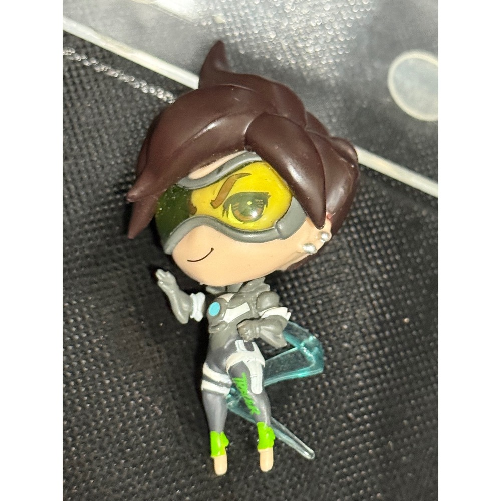Blizzard Overwatch Tracer Cute But Deadly Series 3 Vinyl Figure Grey Green Skin